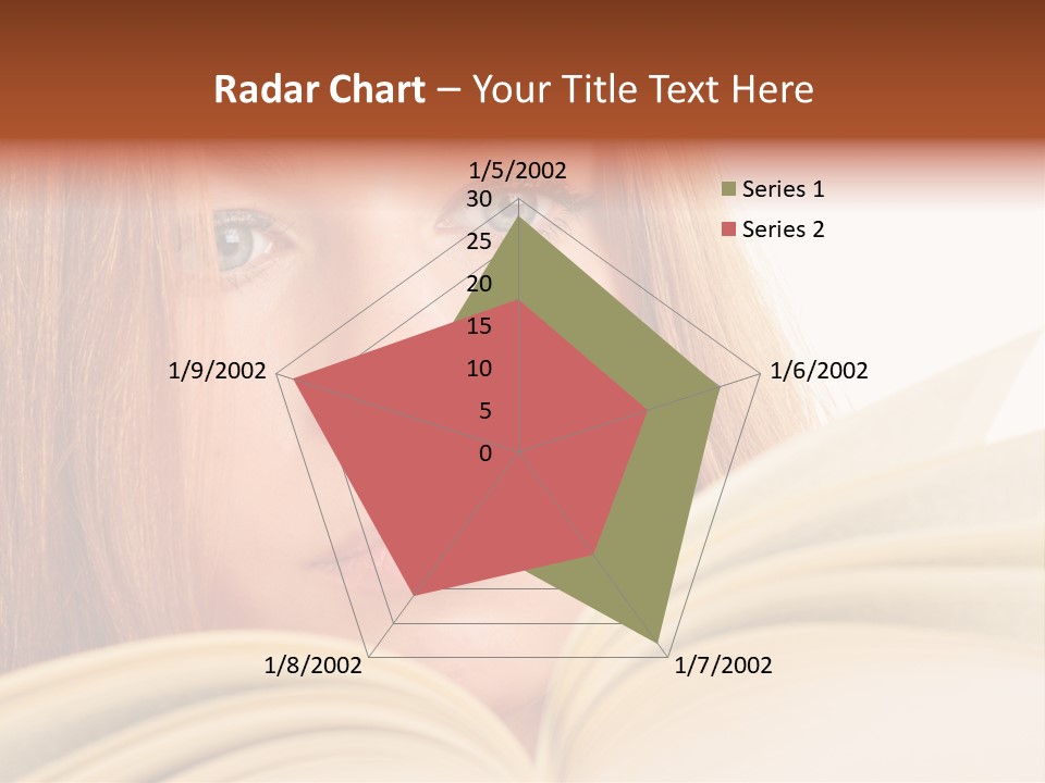 A Woman Reading A Book Powerpoint Presentation PowerPoint Template