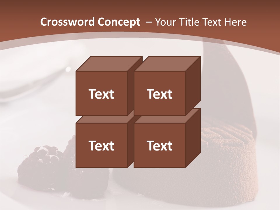 A Piece Of Cake On A Plate With Raspberries On The Side PowerPoint Template