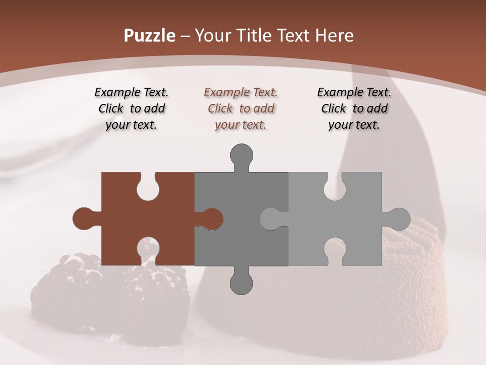 A Piece Of Cake On A Plate With Raspberries On The Side PowerPoint Template