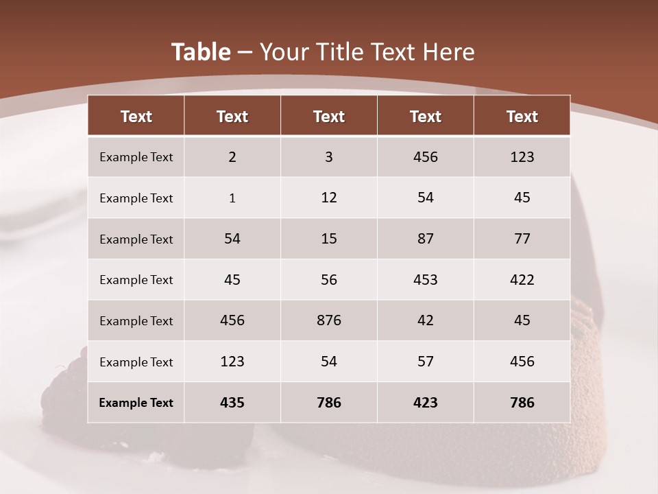 A Piece Of Cake On A Plate With Raspberries On The Side PowerPoint Template