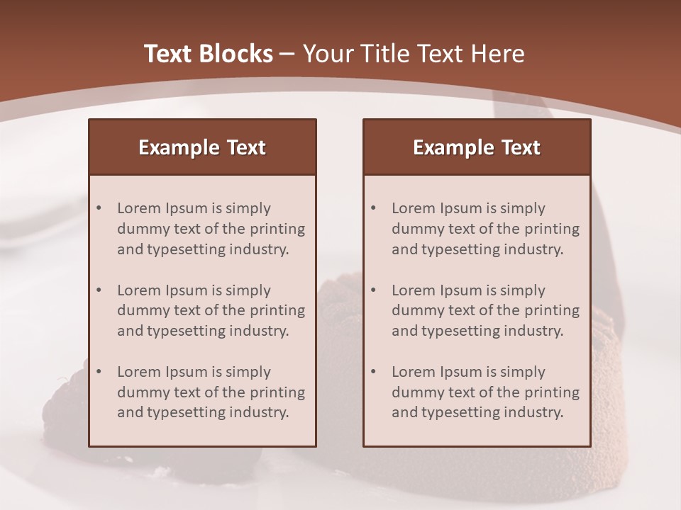 A Piece Of Cake On A Plate With Raspberries On The Side PowerPoint Template