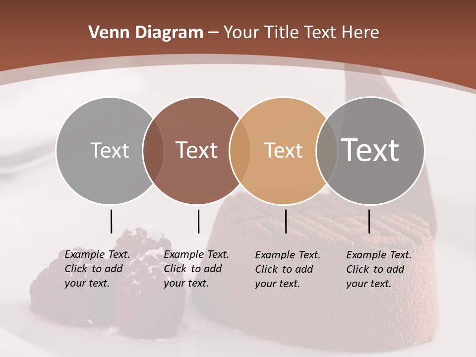 A Piece Of Cake On A Plate With Raspberries On The Side PowerPoint Template