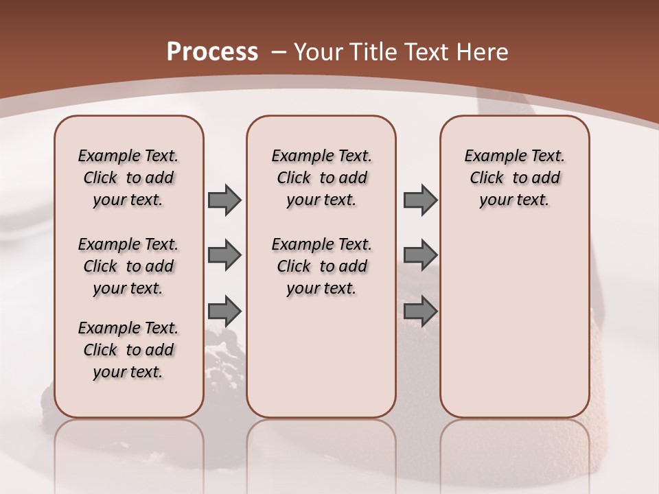 A Piece Of Cake On A Plate With Raspberries On The Side PowerPoint Template