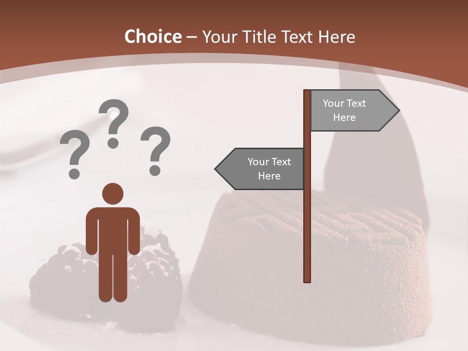 A Piece Of Cake On A Plate With Raspberries On The Side PowerPoint Template