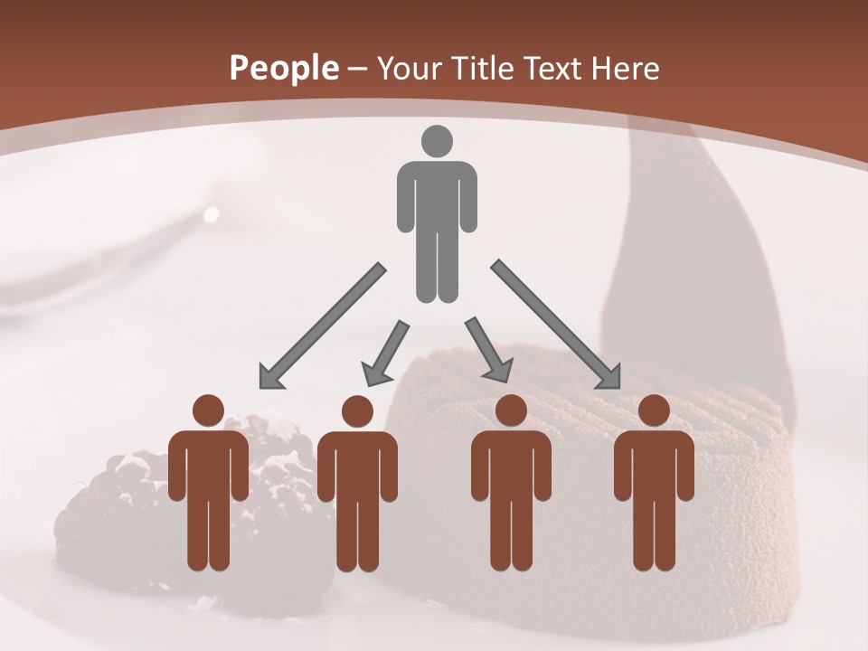 A Piece Of Cake On A Plate With Raspberries On The Side PowerPoint Template