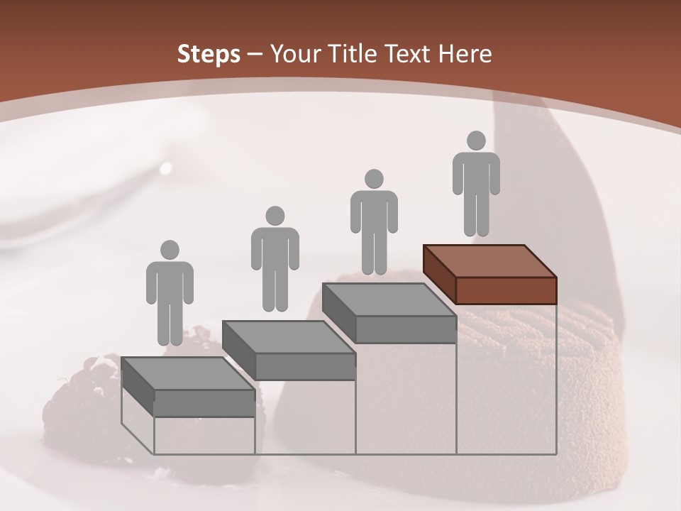 A Piece Of Cake On A Plate With Raspberries On The Side PowerPoint Template