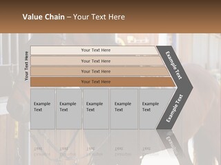 A Brown Horse Standing Next To A Stable PowerPoint Template