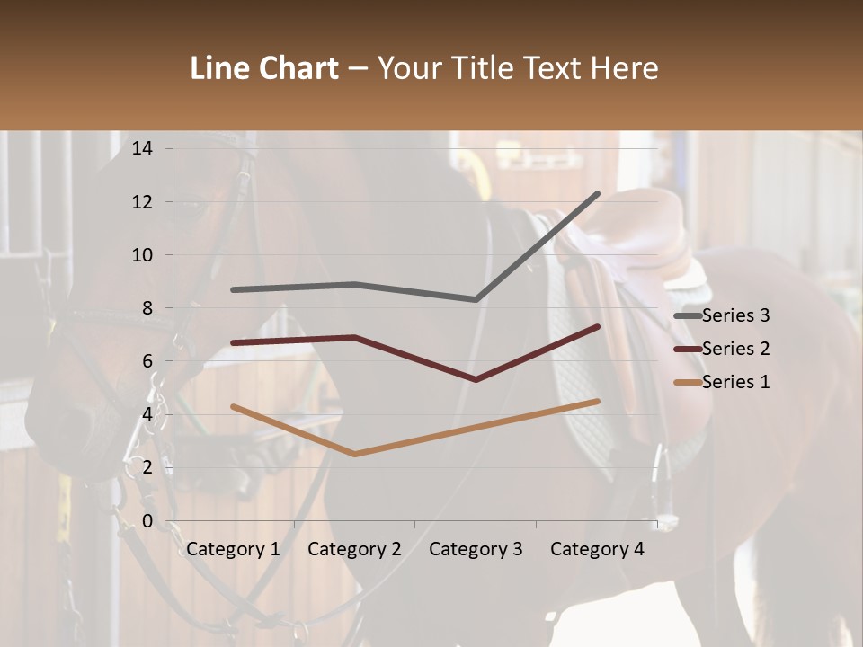 A Brown Horse Standing Next To A Stable PowerPoint Template