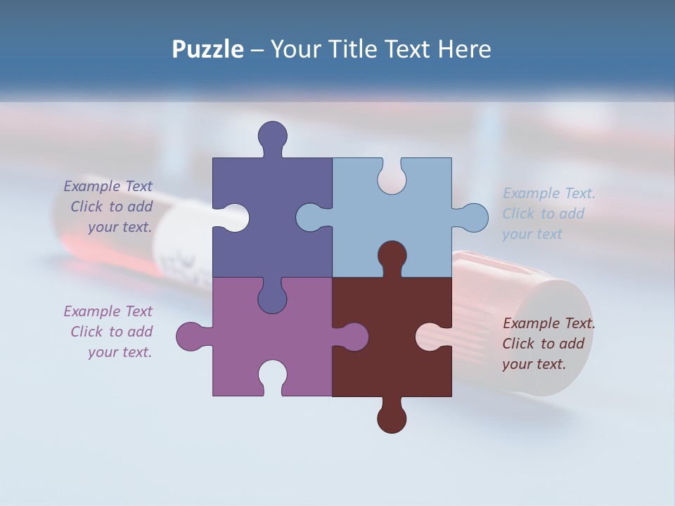 A Medical Powerpoint Presentation Is Shown PowerPoint Template