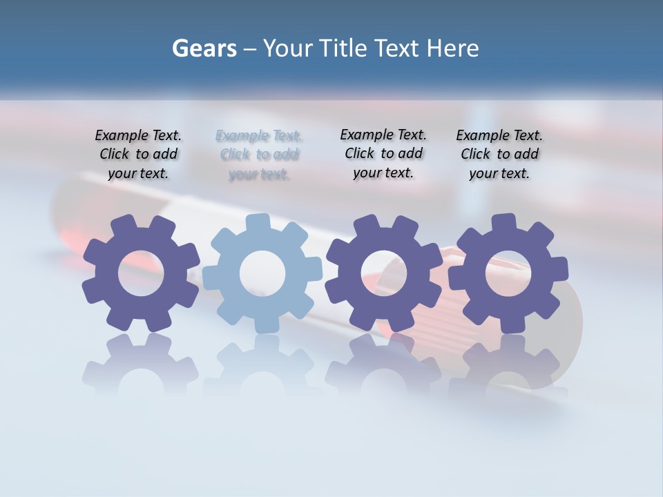 A Medical Powerpoint Presentation Is Shown PowerPoint Template