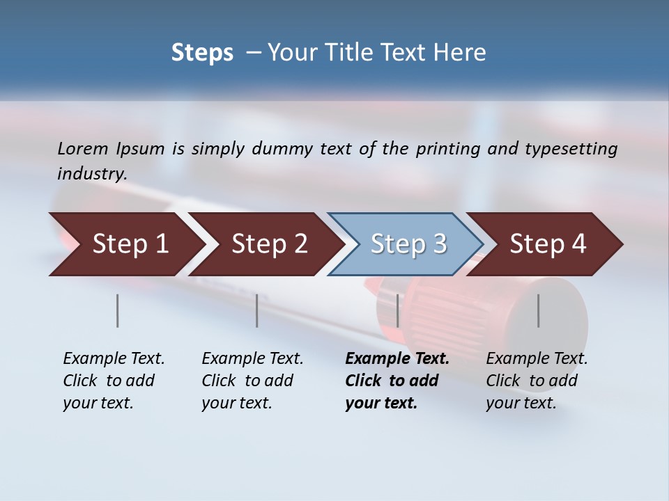 A Medical Powerpoint Presentation Is Shown PowerPoint Template