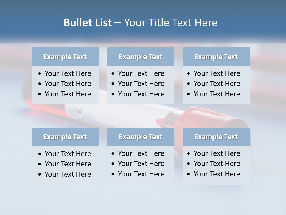 A Medical Powerpoint Presentation Is Shown PowerPoint Template