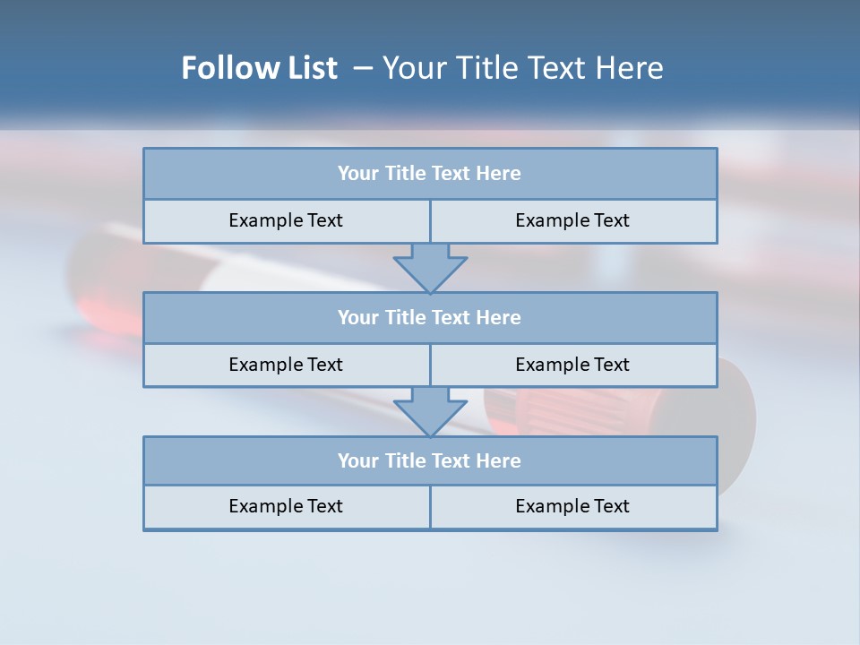 A Medical Powerpoint Presentation Is Shown PowerPoint Template