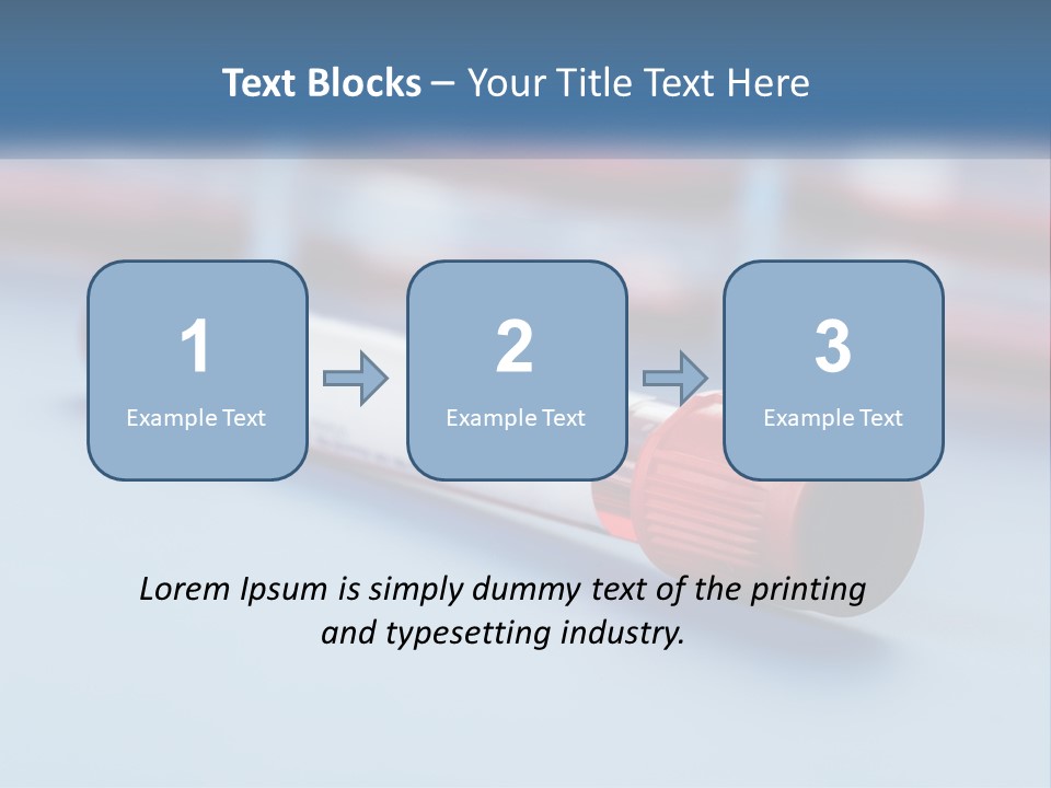 A Medical Powerpoint Presentation Is Shown PowerPoint Template