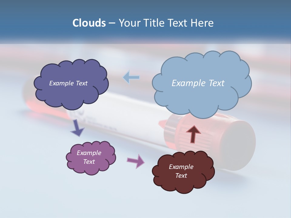 A Medical Powerpoint Presentation Is Shown PowerPoint Template