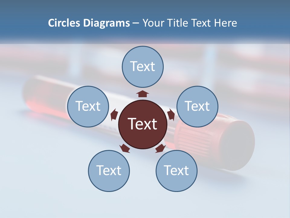 A Medical Powerpoint Presentation Is Shown PowerPoint Template