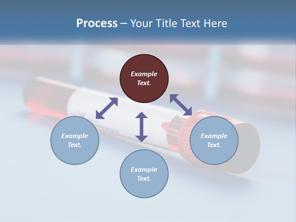 A Medical Powerpoint Presentation Is Shown PowerPoint Template
