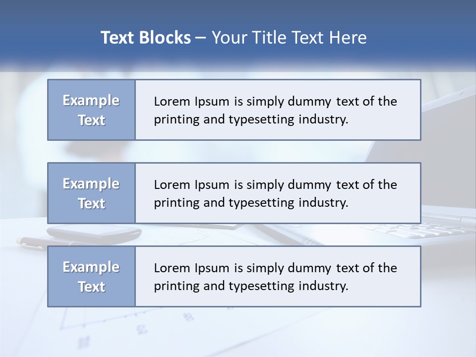 A Laptop Computer Sitting On Top Of A Table PowerPoint Template