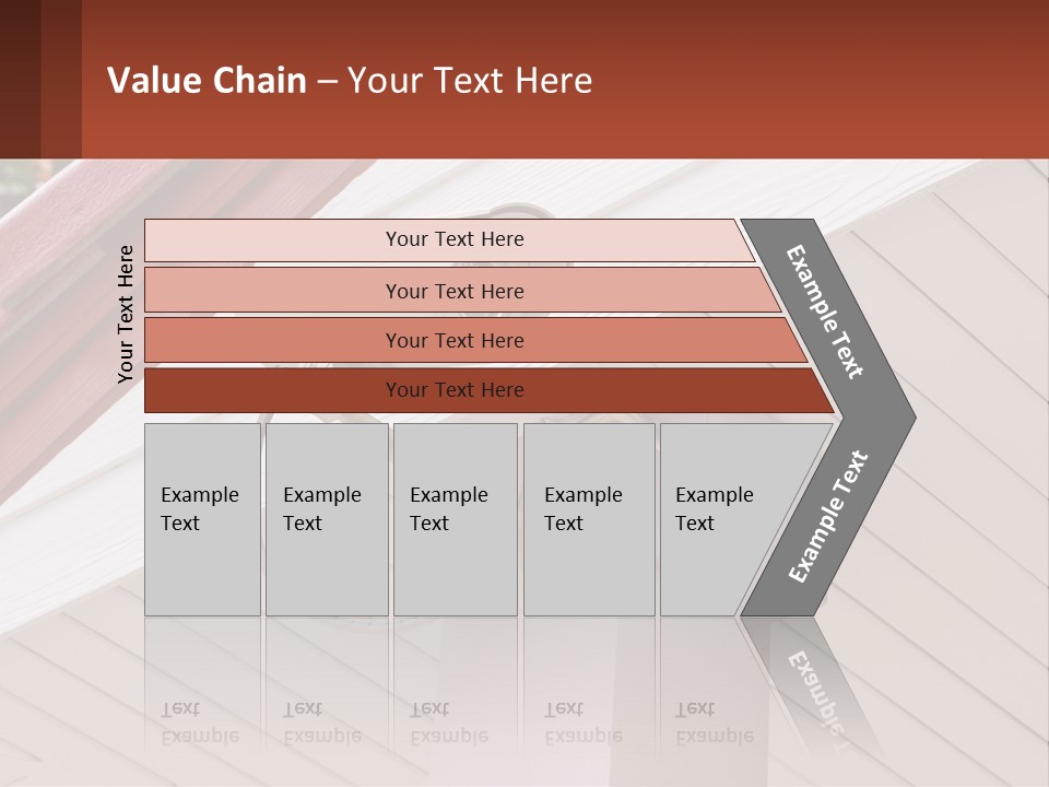 A Security Camera Attached To The Side Of A House PowerPoint Template