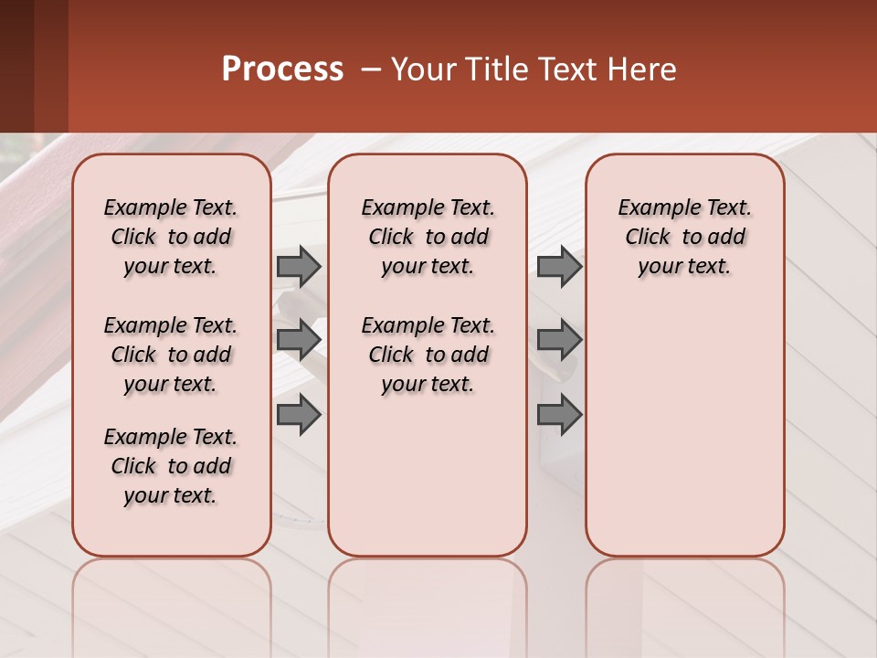 A Security Camera Attached To The Side Of A House PowerPoint Template