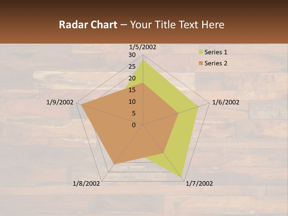 A Wooden Paneled Wall With A Name Of Presentation PowerPoint Template