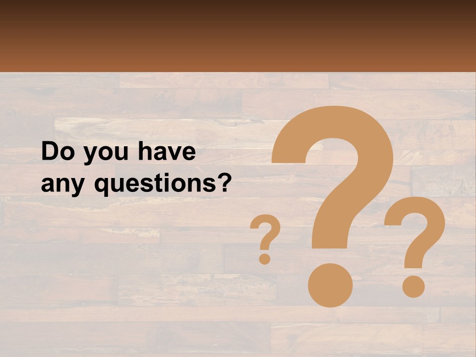 A Wooden Paneled Wall With A Name Of Presentation PowerPoint Template