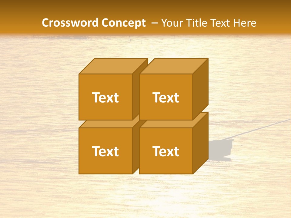 A Person In A Boat On A Body Of Water PowerPoint Template