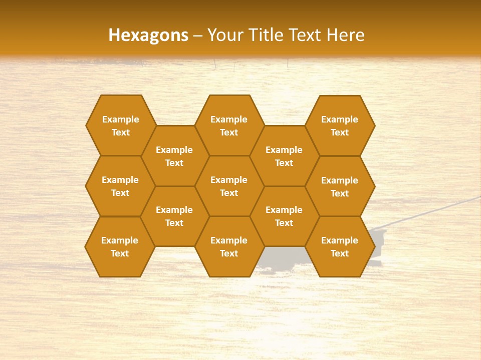 A Person In A Boat On A Body Of Water PowerPoint Template