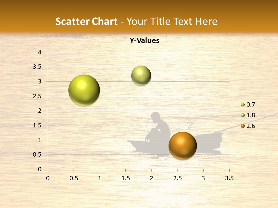 A Person In A Boat On A Body Of Water PowerPoint Template