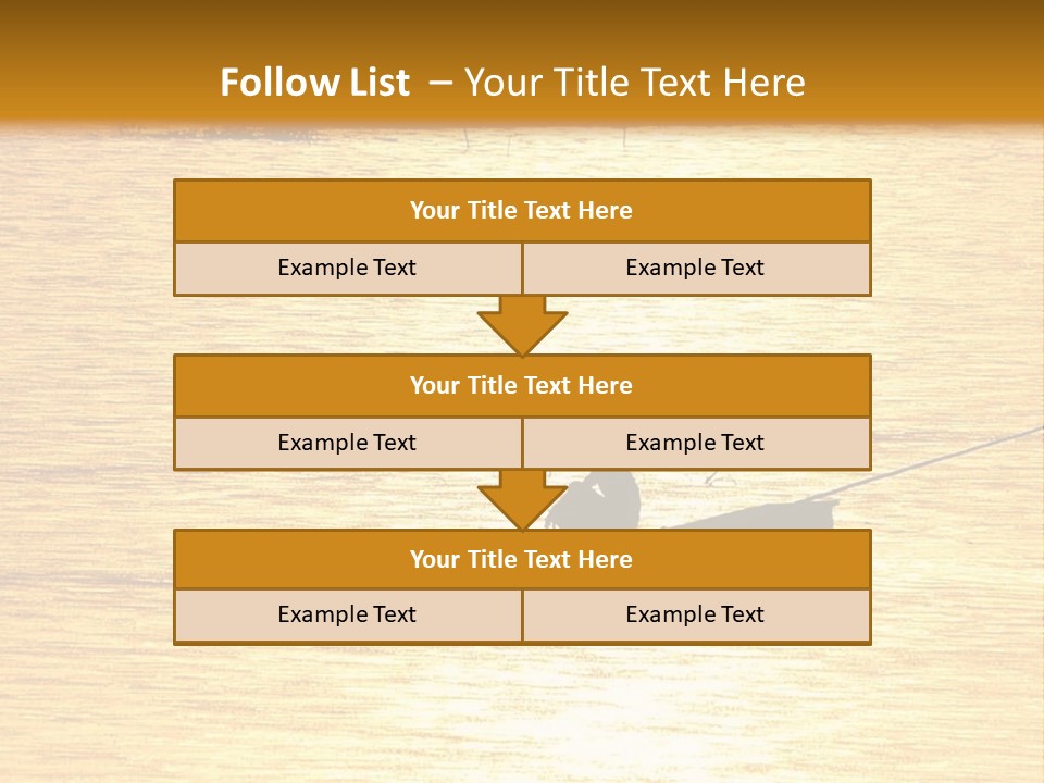 A Person In A Boat On A Body Of Water PowerPoint Template