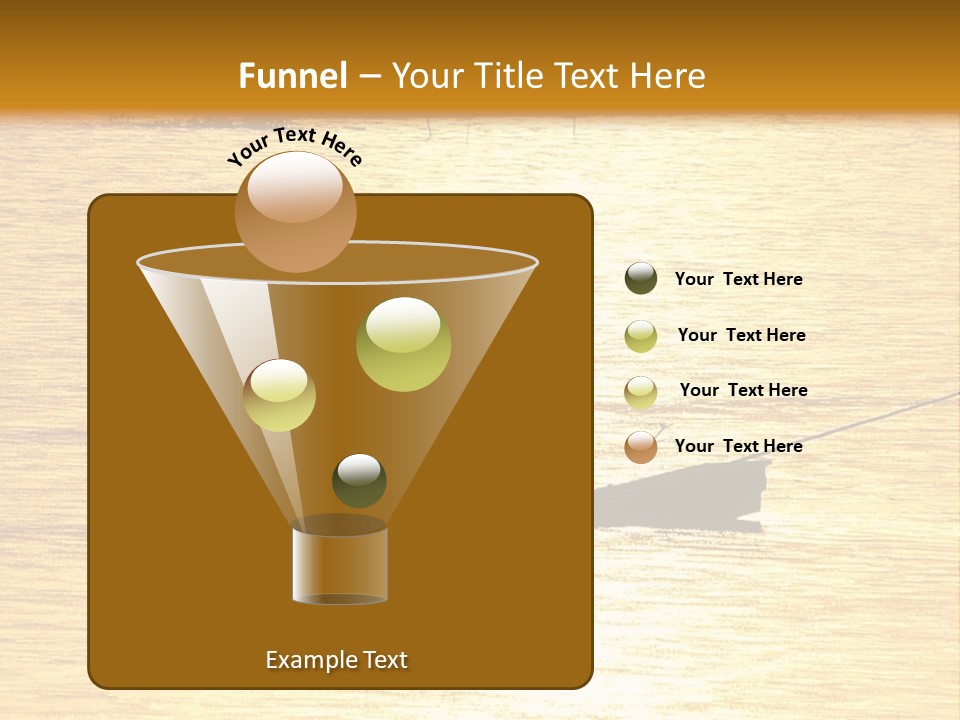 A Person In A Boat On A Body Of Water PowerPoint Template