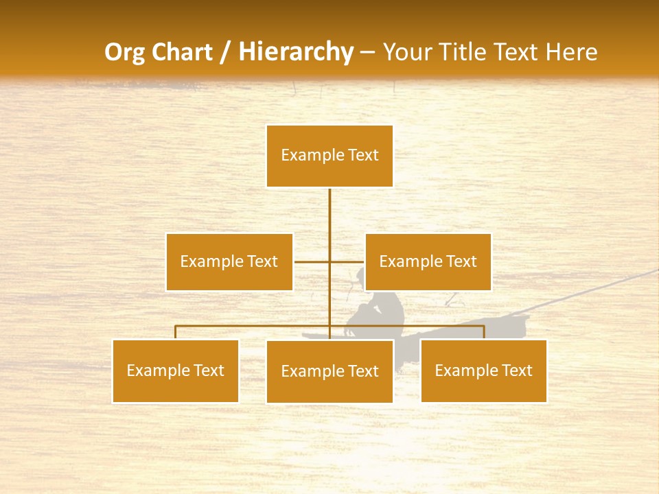 A Person In A Boat On A Body Of Water PowerPoint Template