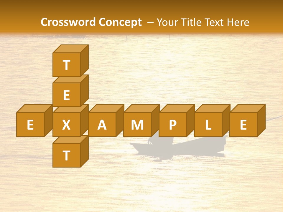 A Person In A Boat On A Body Of Water PowerPoint Template