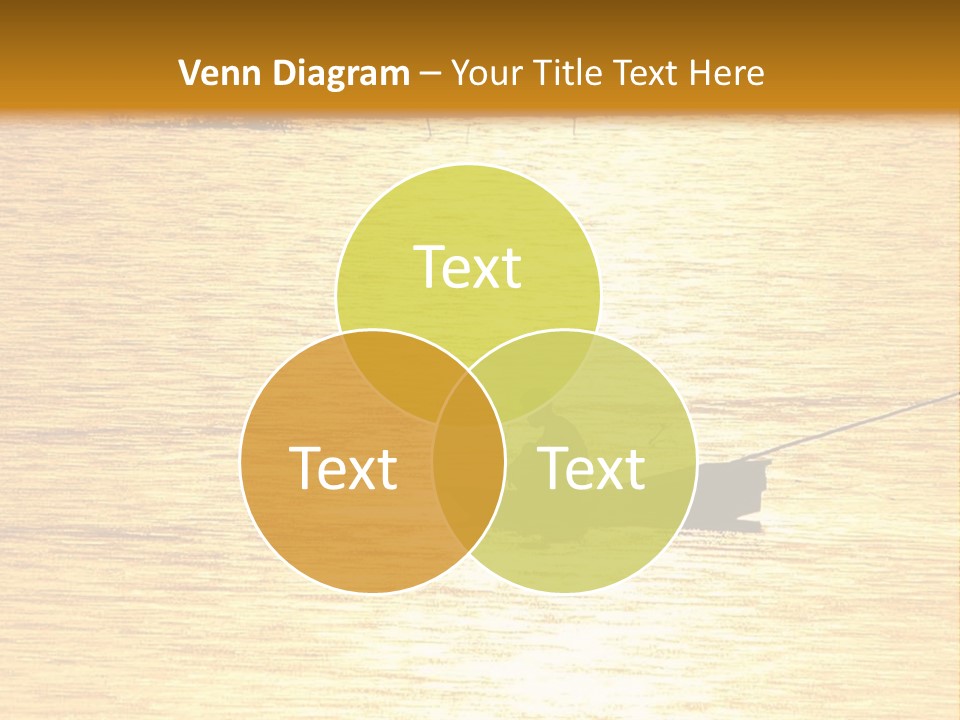 A Person In A Boat On A Body Of Water PowerPoint Template