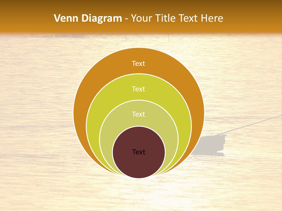 A Person In A Boat On A Body Of Water PowerPoint Template