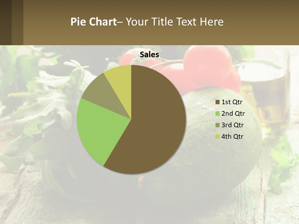 A Bunch Of Vegetables Sitting On Top Of A Wooden Table PowerPoint Template