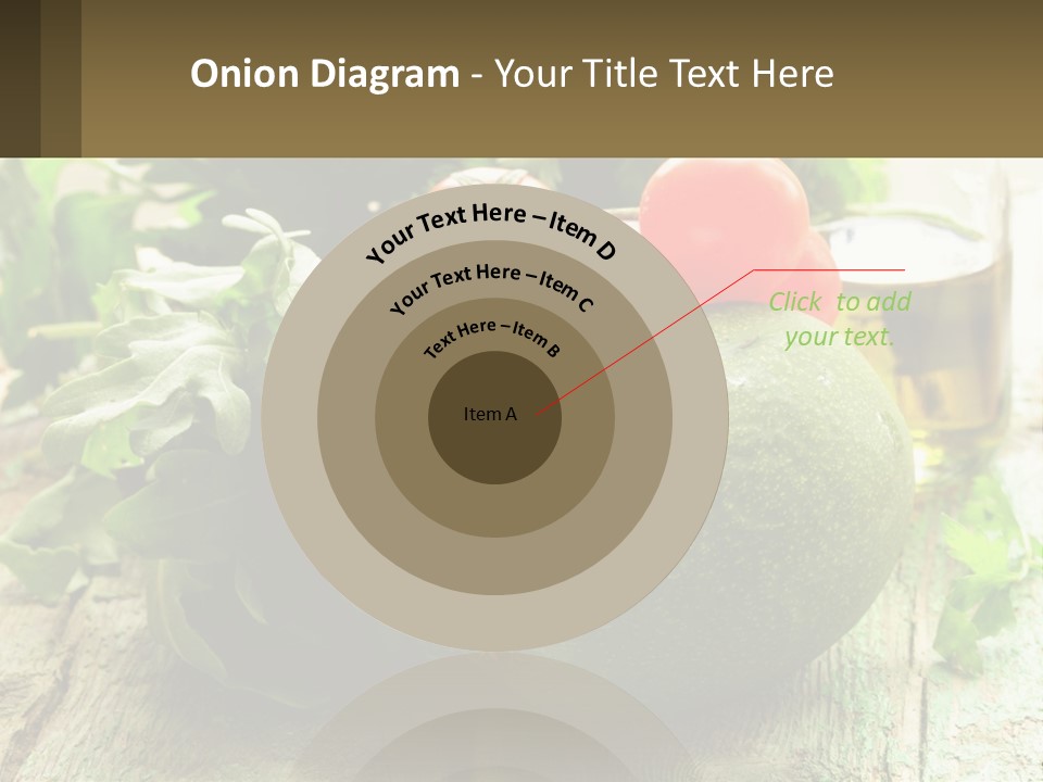 A Bunch Of Vegetables Sitting On Top Of A Wooden Table PowerPoint Template