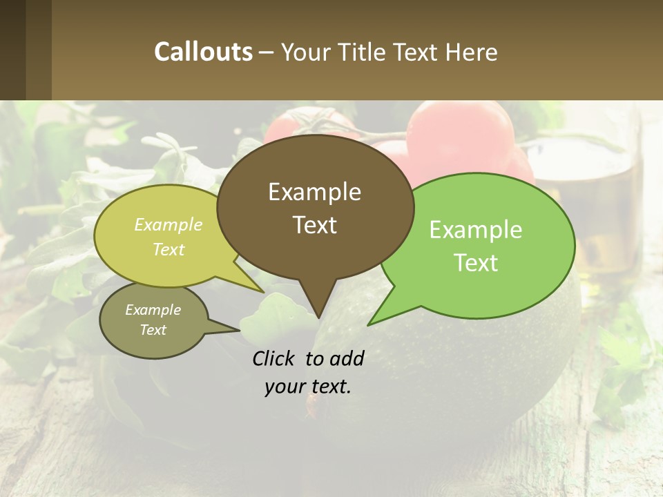 A Bunch Of Vegetables Sitting On Top Of A Wooden Table PowerPoint Template