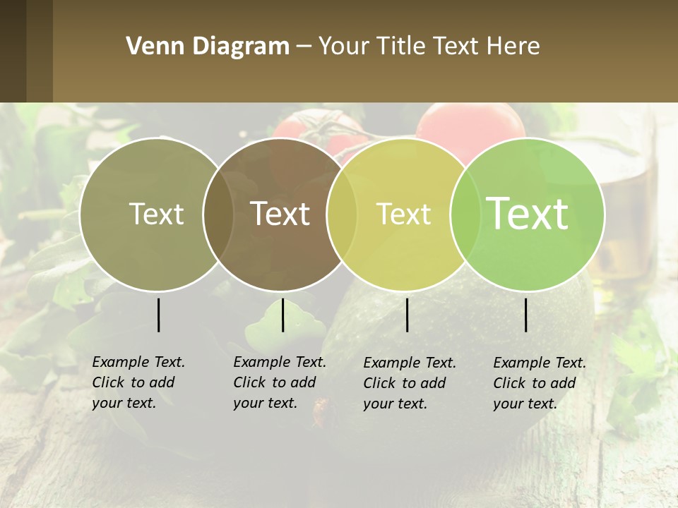 A Bunch Of Vegetables Sitting On Top Of A Wooden Table PowerPoint Template