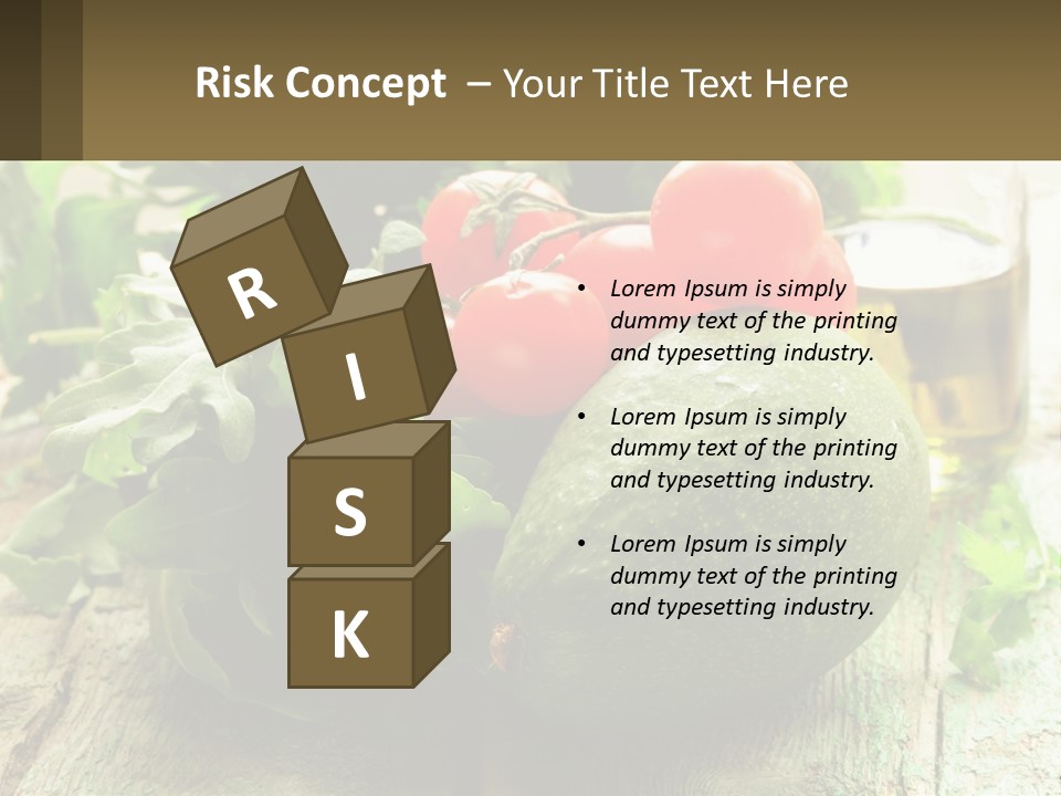 A Bunch Of Vegetables Sitting On Top Of A Wooden Table PowerPoint Template