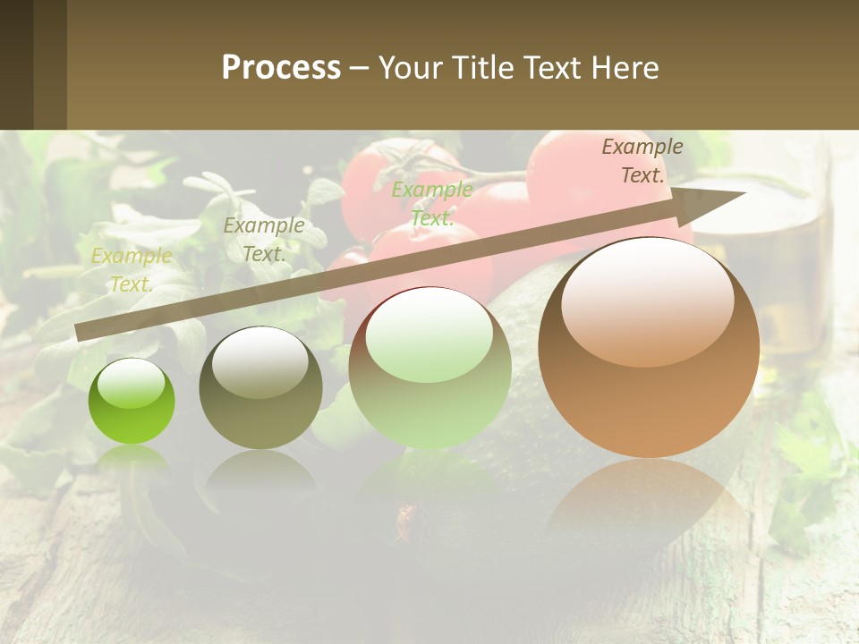 A Bunch Of Vegetables Sitting On Top Of A Wooden Table PowerPoint Template