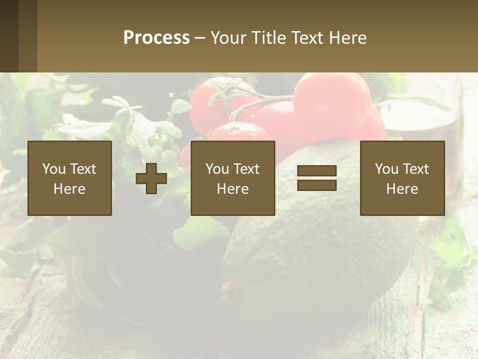 A Bunch Of Vegetables Sitting On Top Of A Wooden Table PowerPoint Template