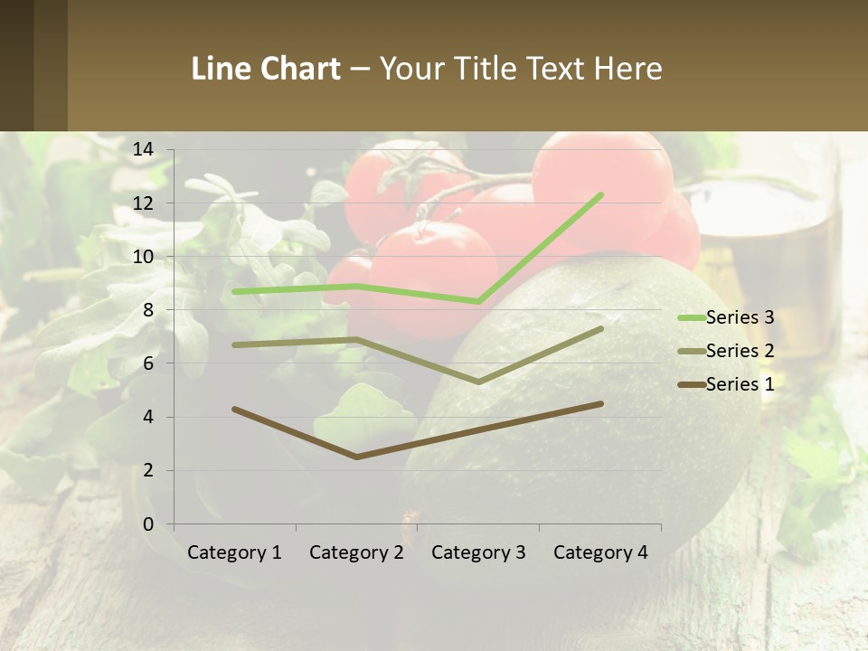 A Bunch Of Vegetables Sitting On Top Of A Wooden Table PowerPoint Template