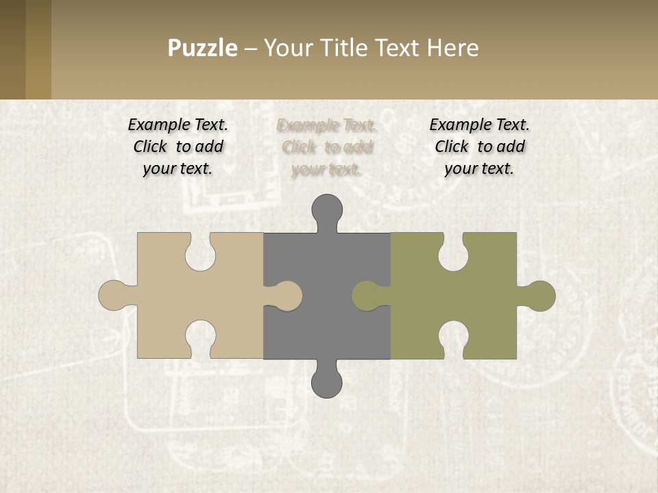 A Wall With A Lot Of Stamps On It PowerPoint Template