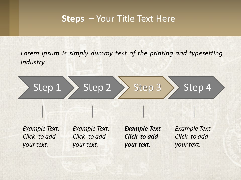 A Wall With A Lot Of Stamps On It PowerPoint Template