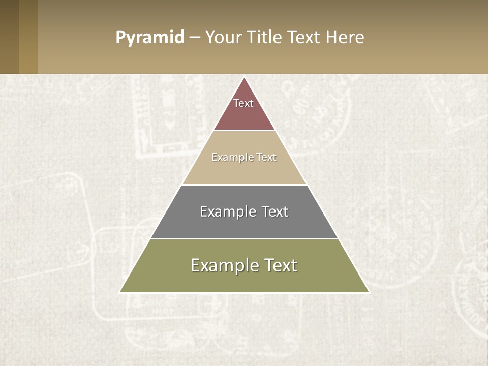 A Wall With A Lot Of Stamps On It PowerPoint Template