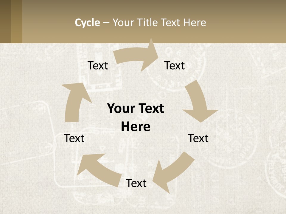 A Wall With A Lot Of Stamps On It PowerPoint Template