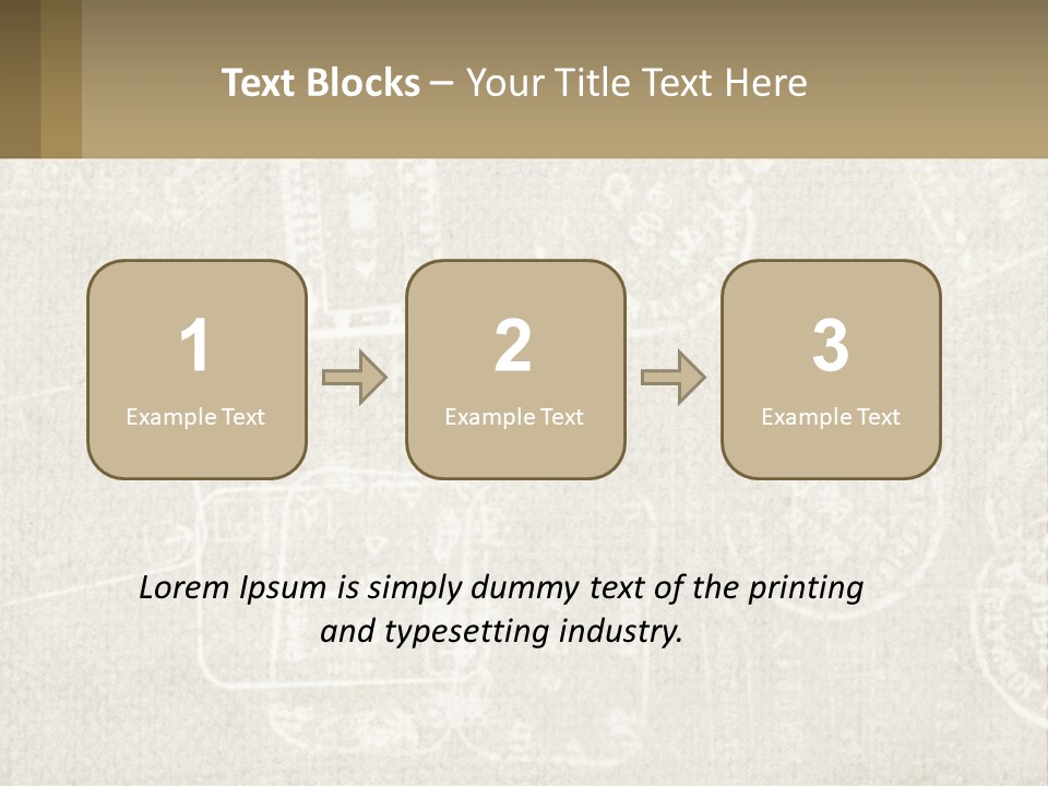 A Wall With A Lot Of Stamps On It PowerPoint Template