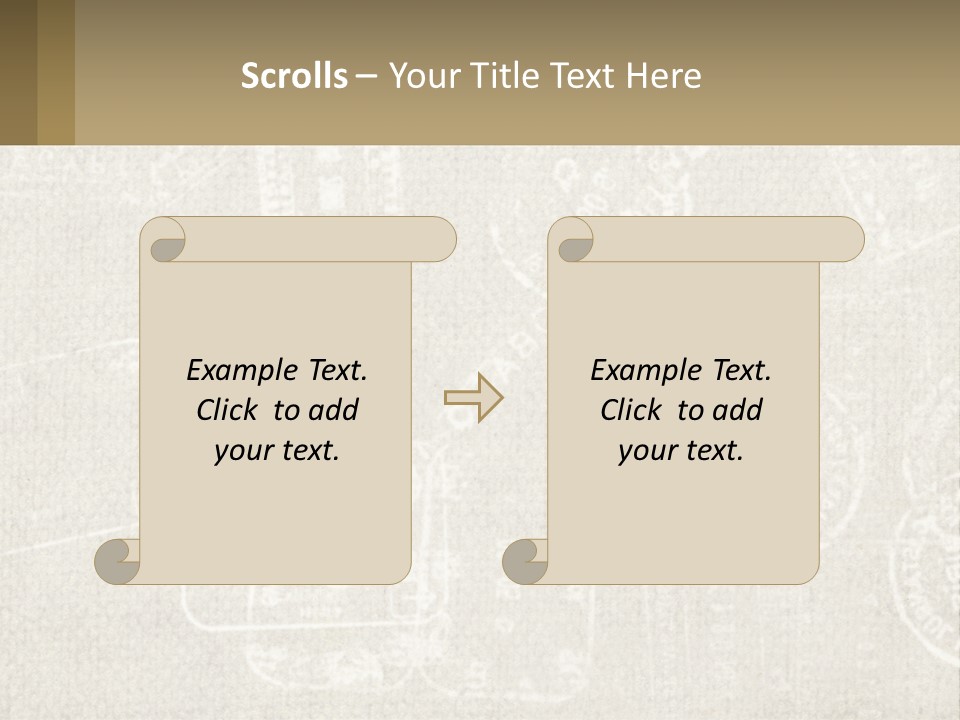 A Wall With A Lot Of Stamps On It PowerPoint Template