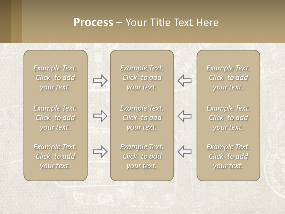 A Wall With A Lot Of Stamps On It PowerPoint Template